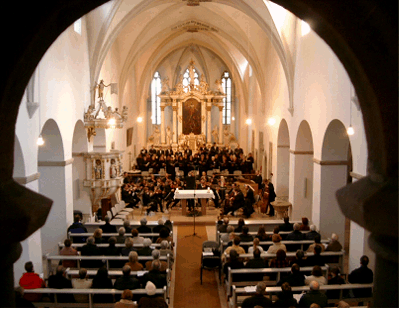Konzert der Biederitzer Kantorei in der ehemaligen Klosterkirche Gro Ammensleben