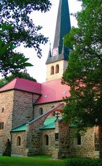 Die ehemalige Benediktiner-Klosterkirche von Gro Ammensleben.